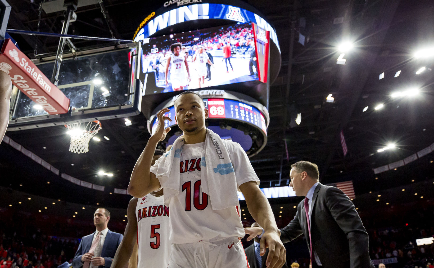 Arizona Wildcats vs Illinois Men's Basketball